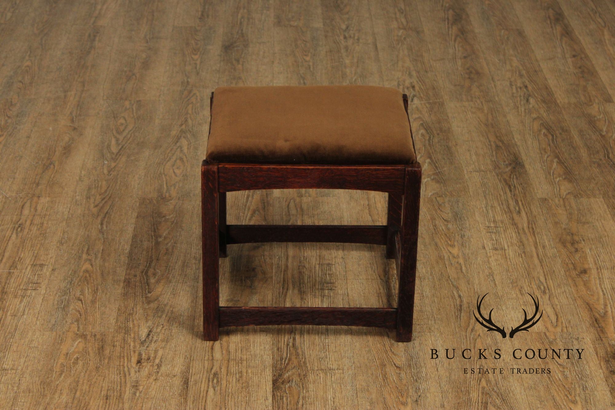 Grand Rapids Bookcase & Chair Co. Antique Mission Oak Stool