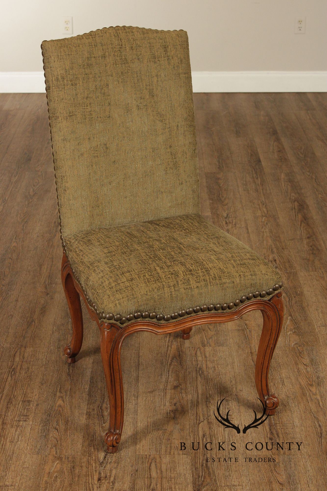 Louis XV Style Set of Ten Dining Side Chairs