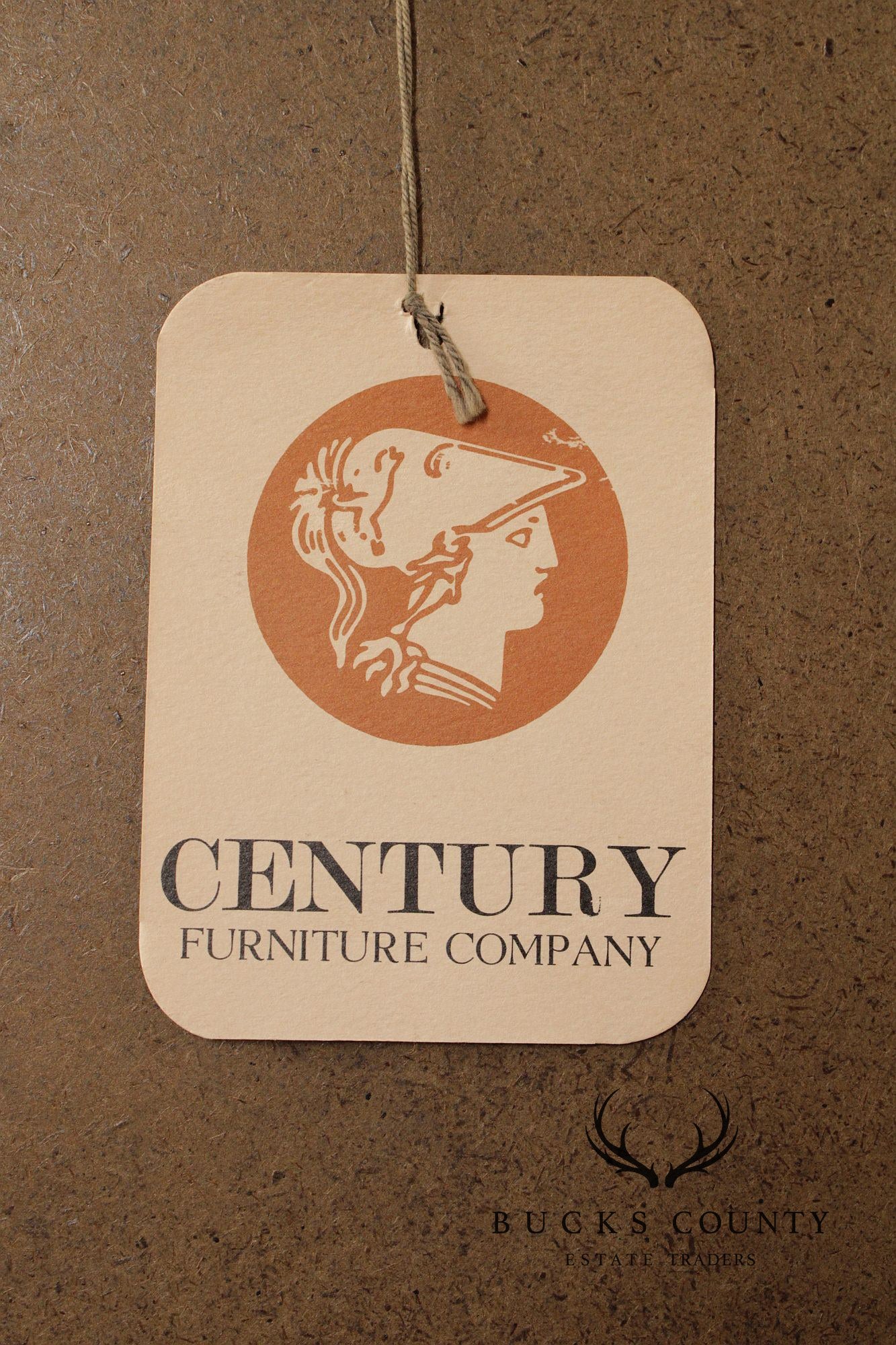 Century Furniture Modern Ebonized Teak Two Tone Arched Wall Mirror