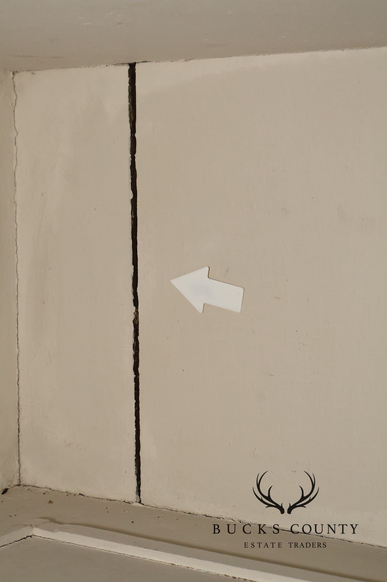 Antique Primitive Pine Single Door Corner Cabinet