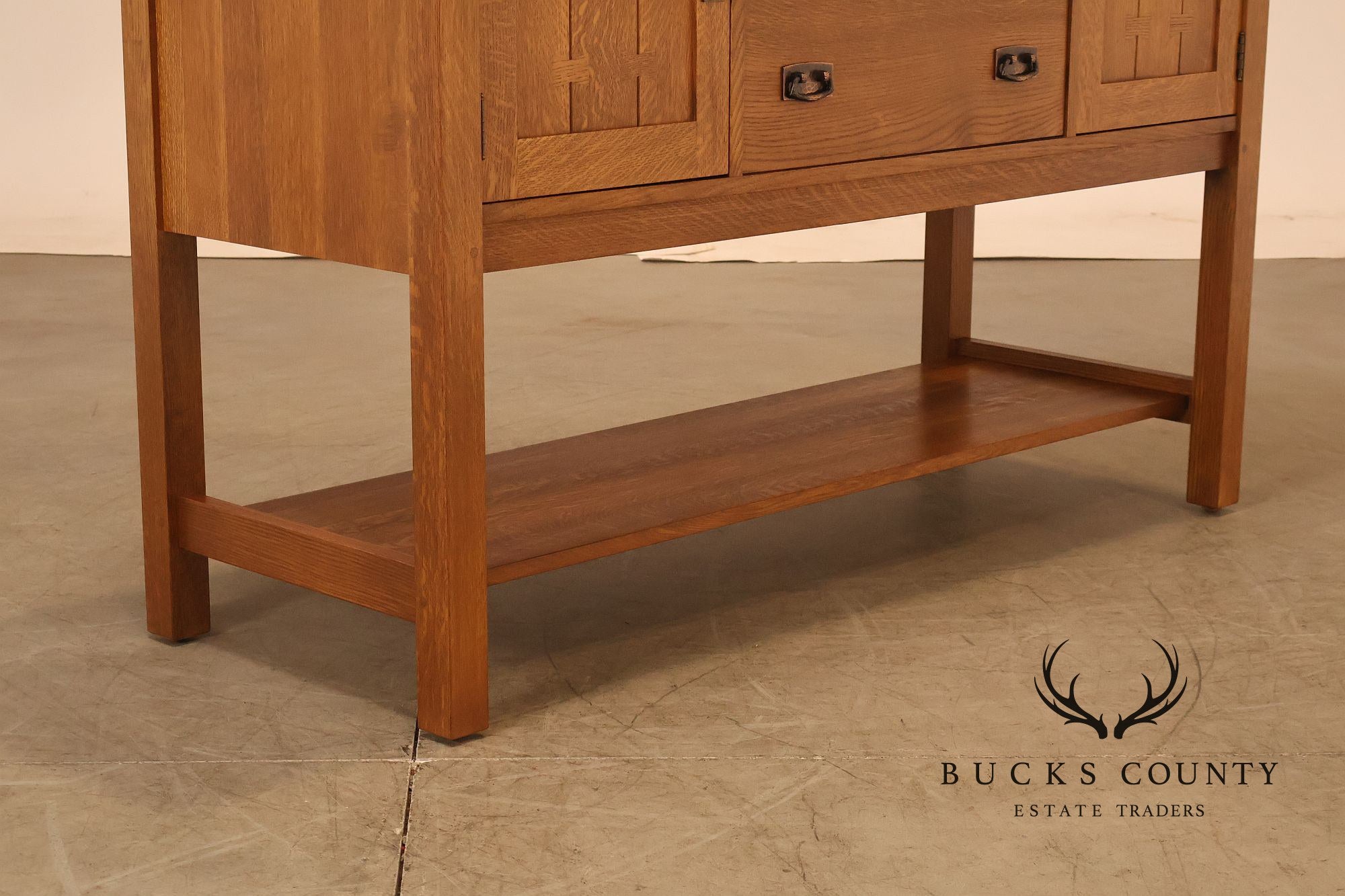 Stickley Mission Collection Oak Sideboard