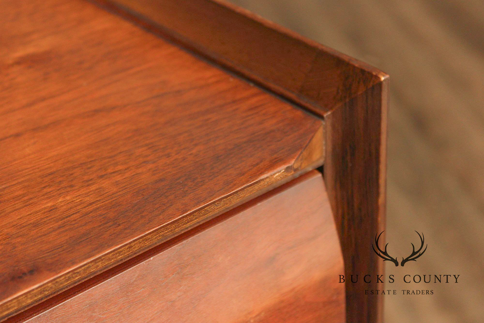 Lane 'First Edition' Mid Century Modern Walnut Tall Chest