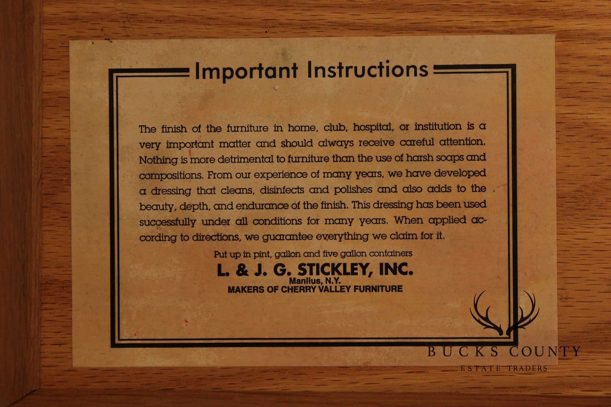 Stickley Mission Collection Oak Sideboard