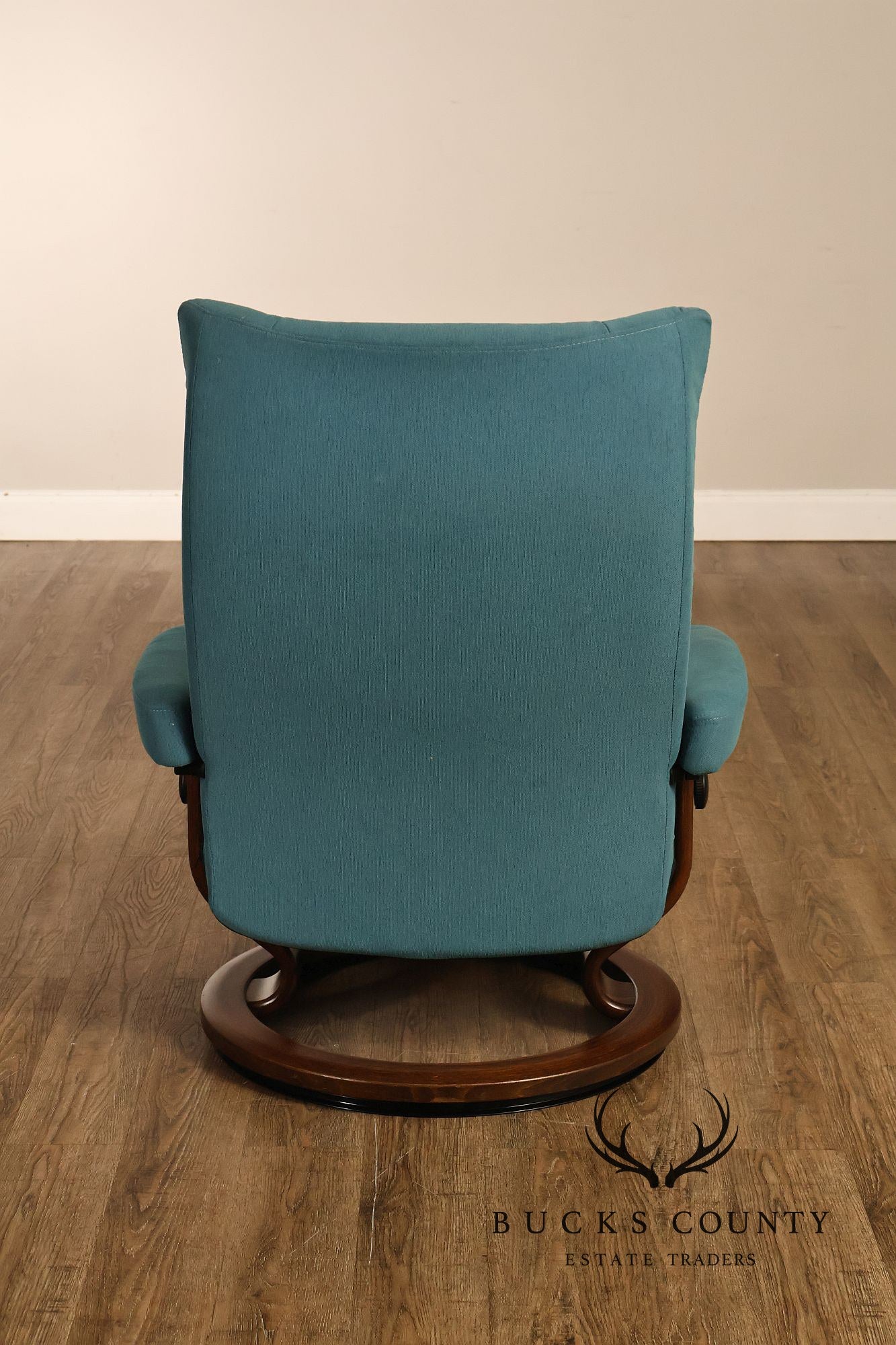 Ekornes Stressless Reclining Wing Chair and Ottoman