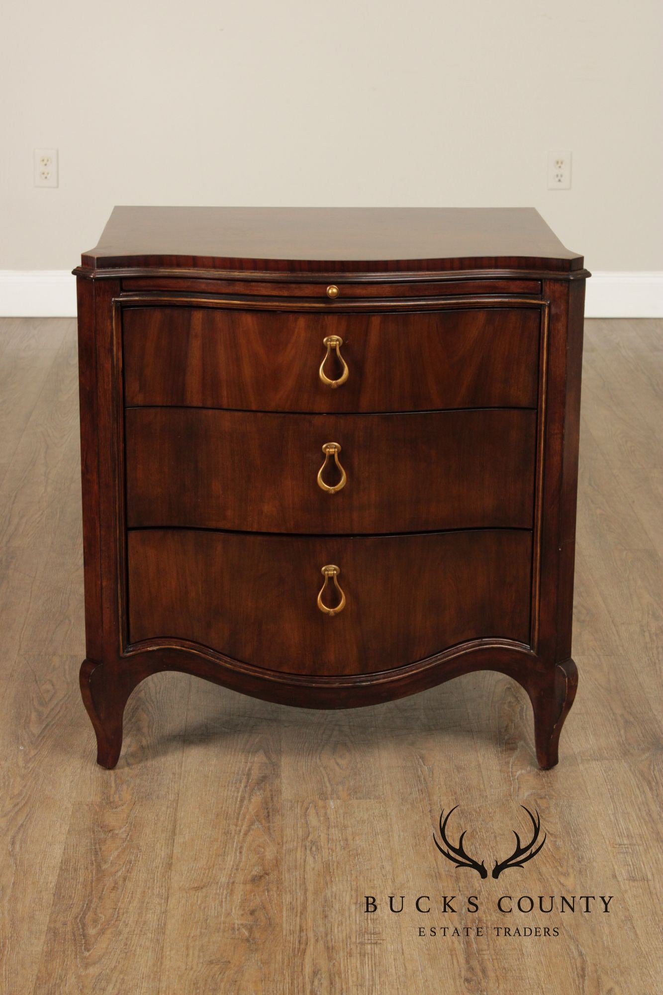 Schnadig Classic Modern Three Drawer Chest With Slide