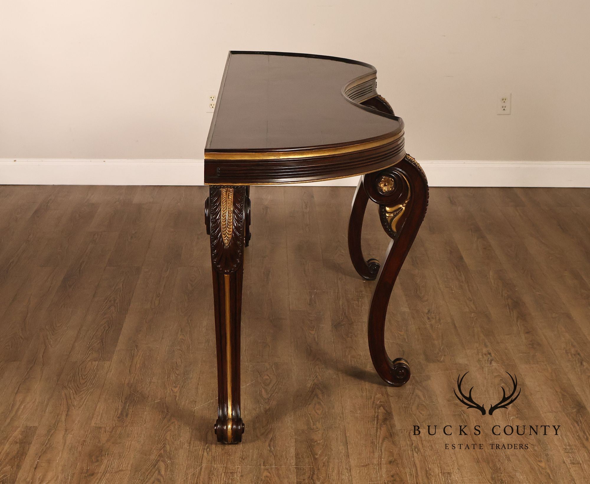 Dessin Fournir Chatsworth Mahogany & Giltwood Console Table