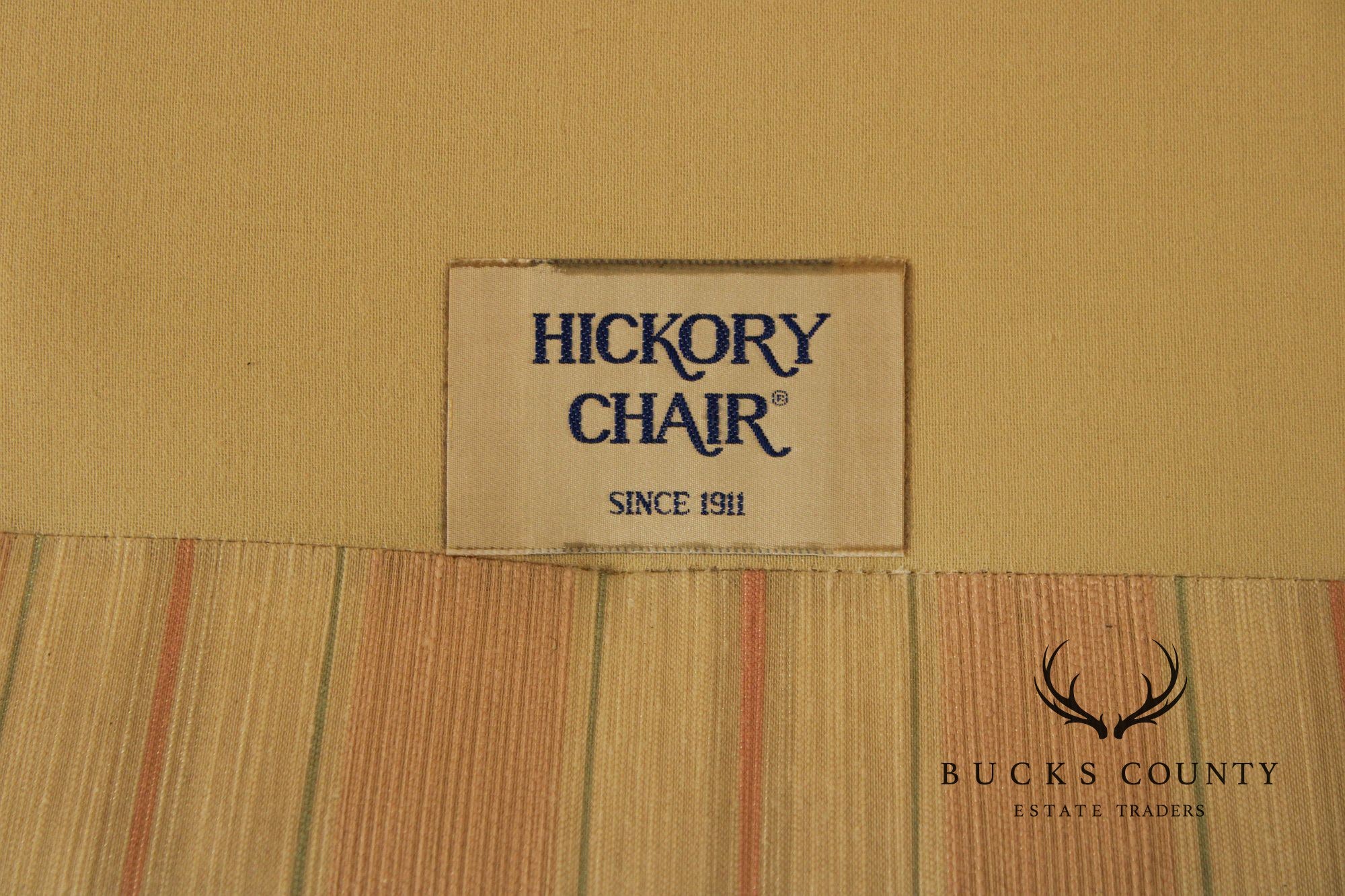 Hickory Chair Chippendale Style Mahogany Camelback Sofa