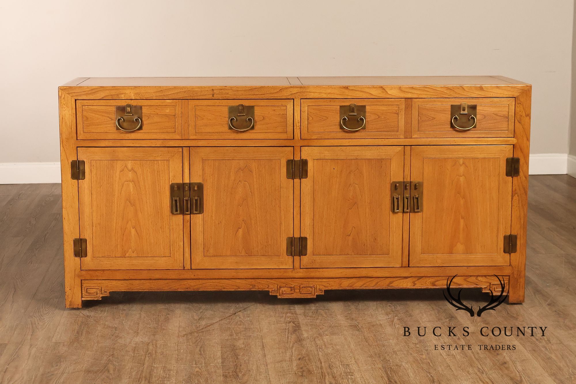 Baker Asian Style Hardwood Buffet Sideboard