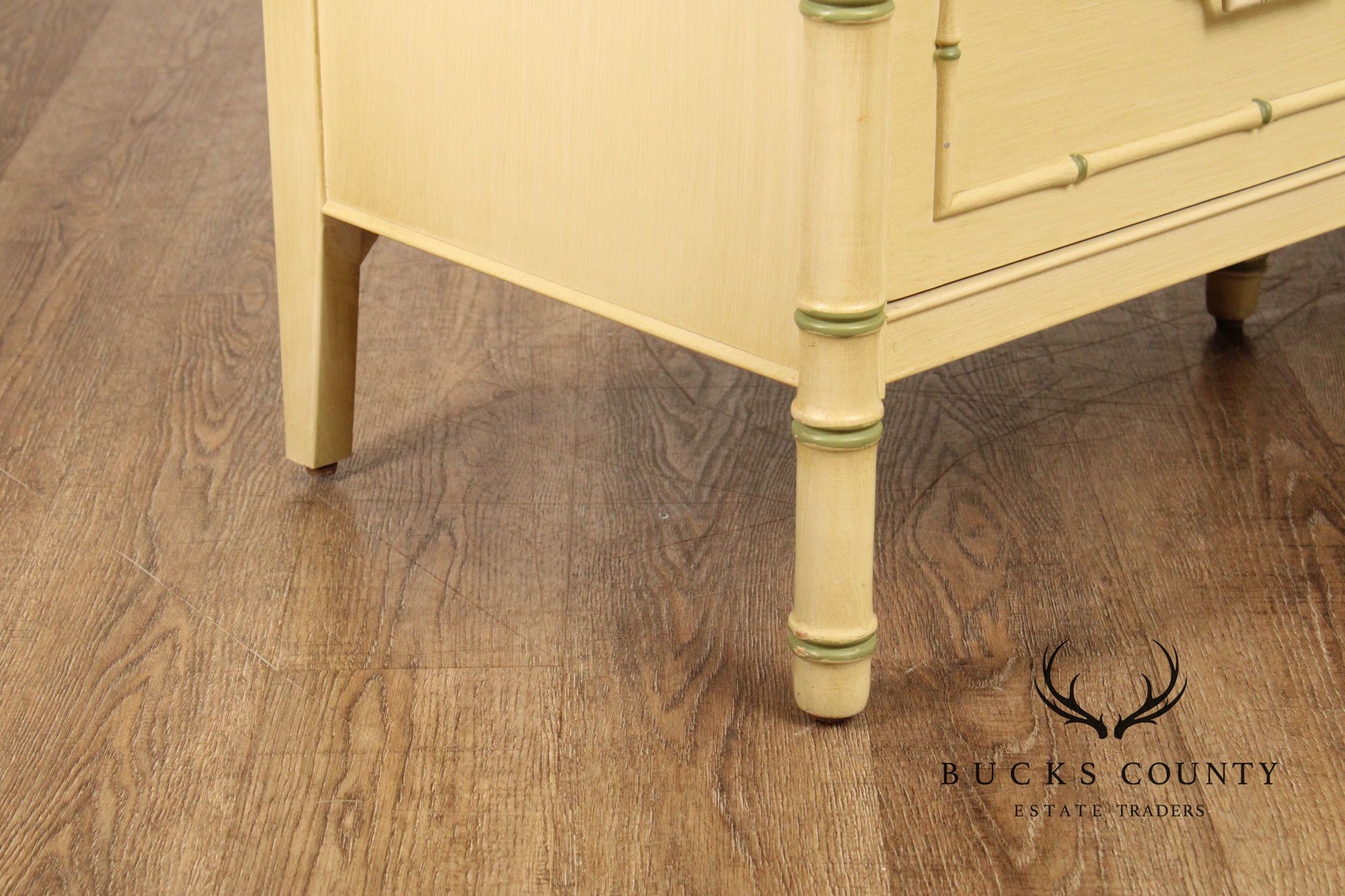 Thomasville Vintage Faux Bamboo Chest of Drawers
