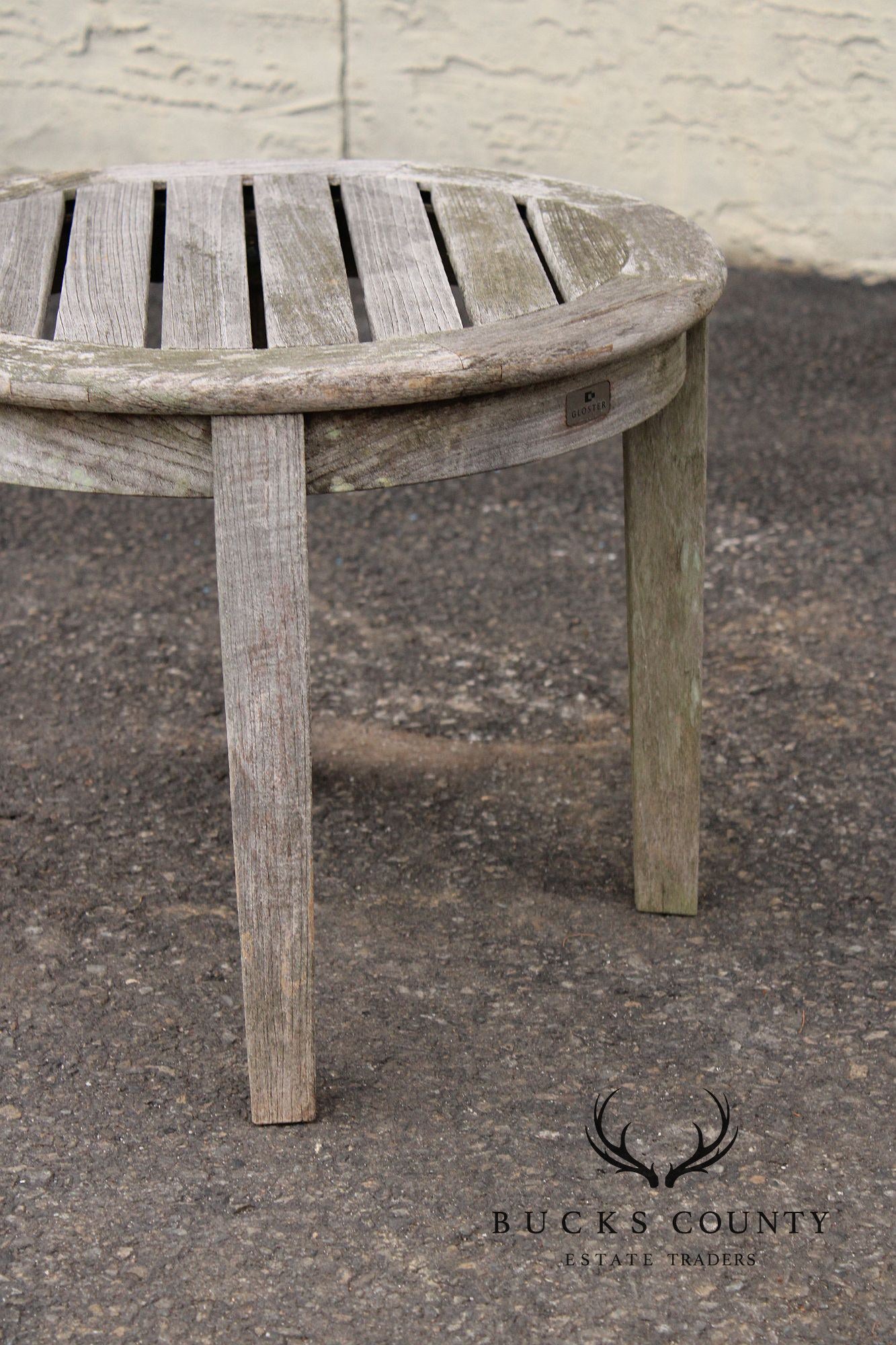 Gloster Outdoor Teak Round Side Table