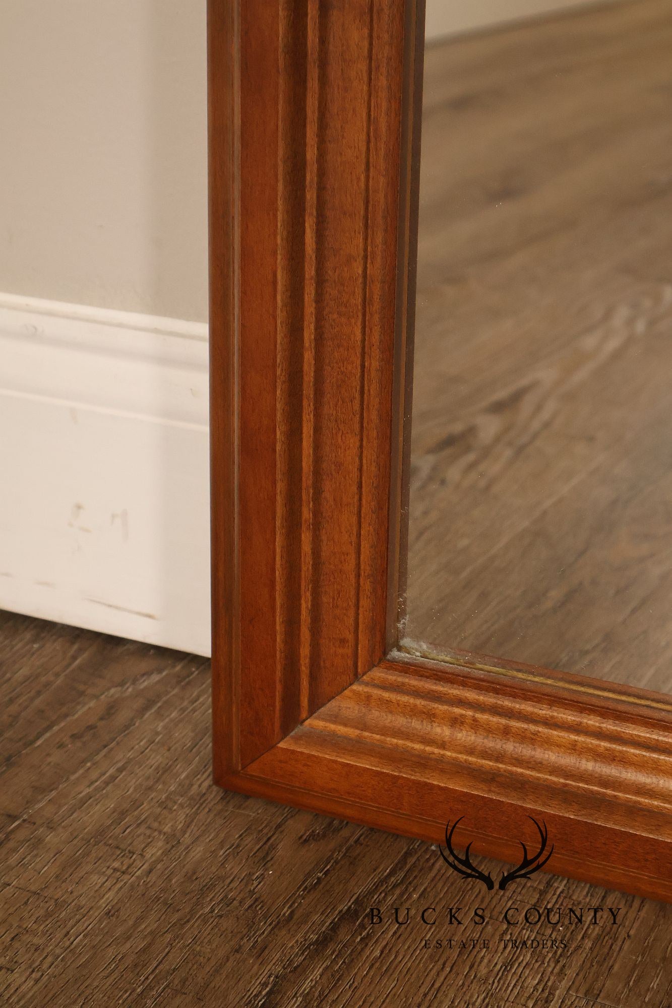HPL Mobilier Wood Framed Dresser Mirror