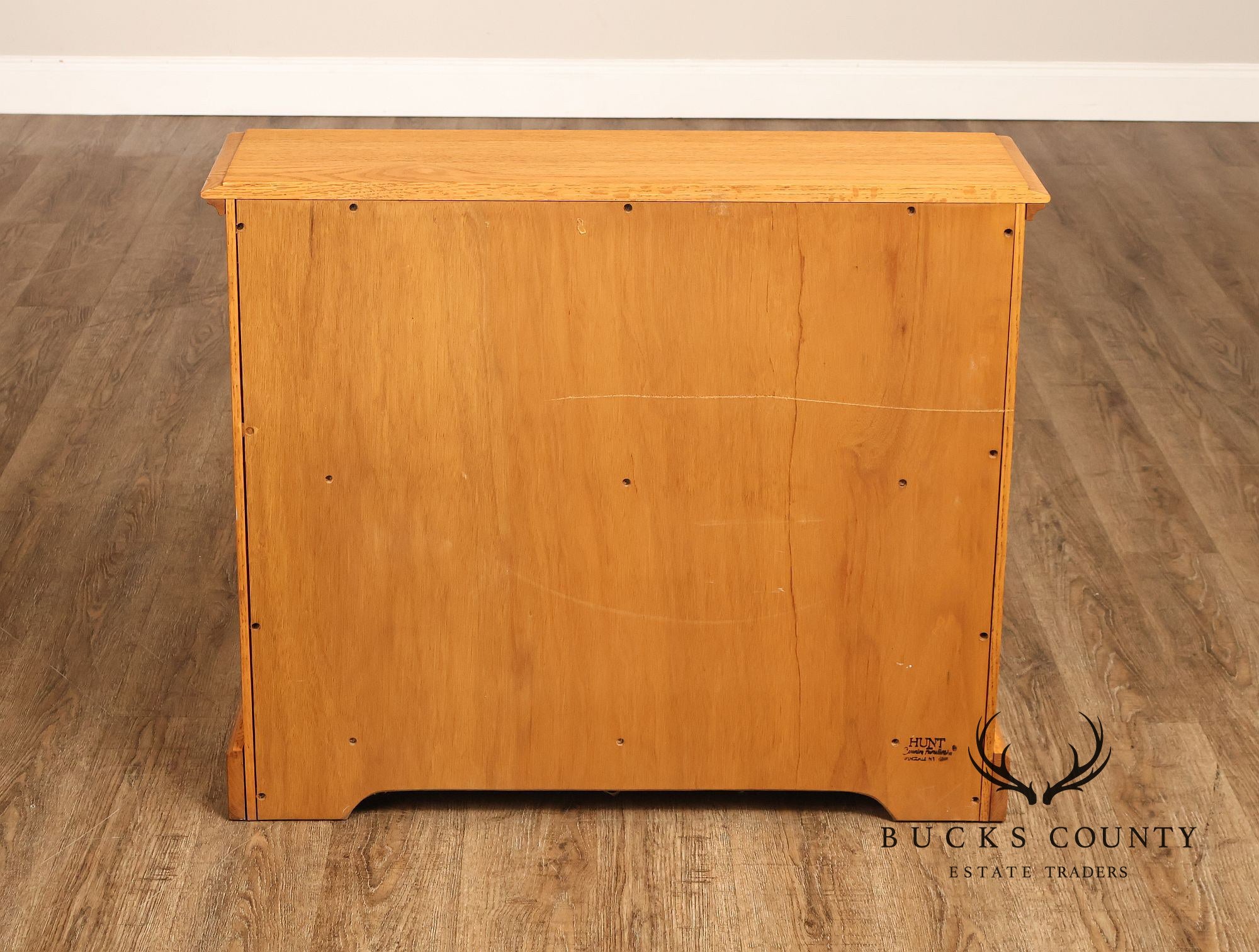 Hunt Country Furniture Oak Low Bookcase