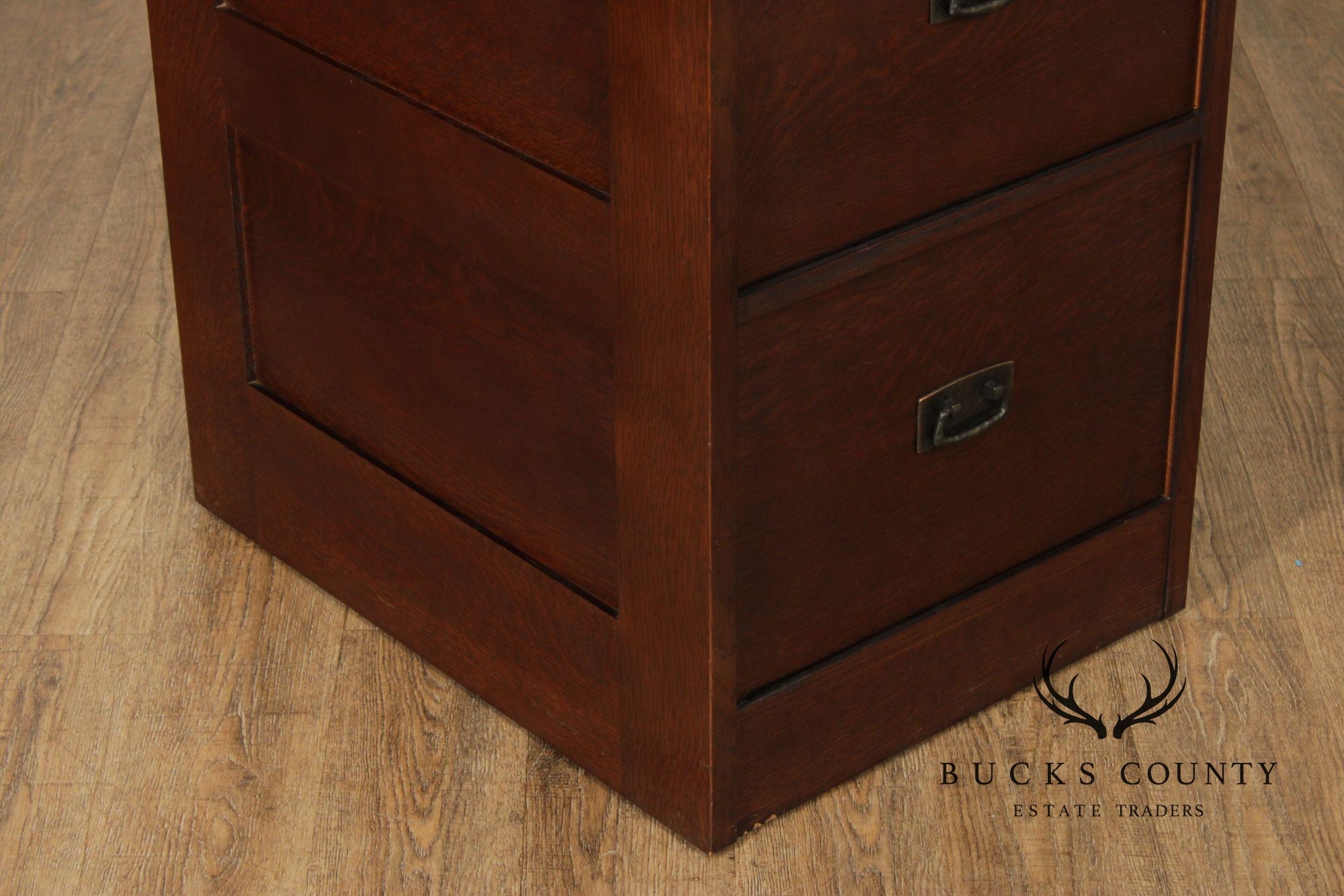 Stickley Mission Collection Oak Four Drawer File Cabinet