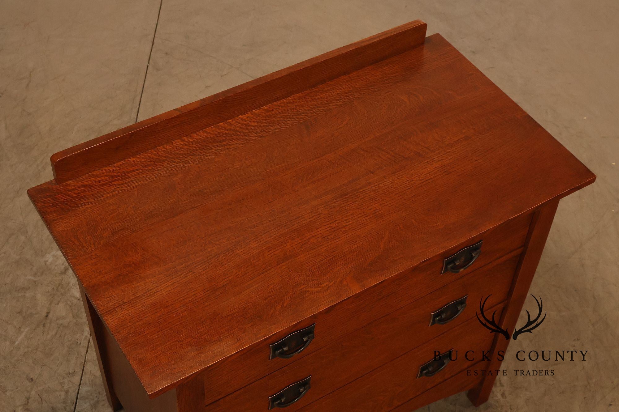 Stickley Mission Collection Oak Three-Drawer Chest