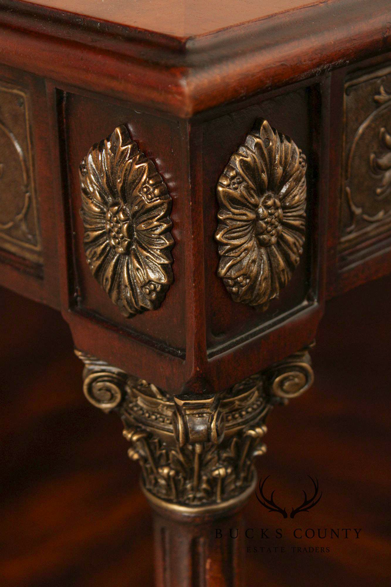 Theodore Alexander 'Classical Gathering' Mahogany Coffee Table