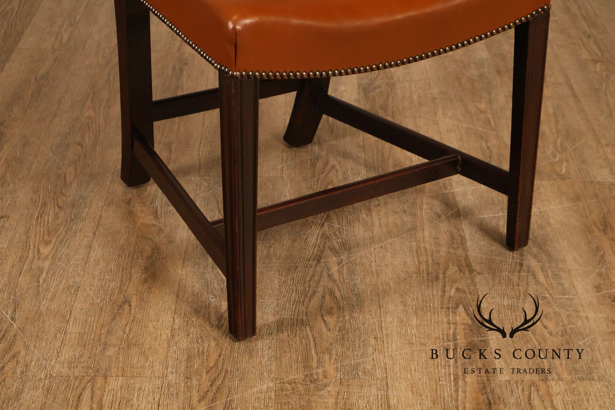 Scottish Chippendale Style Set Of Twelve Ribbon Back Mahogany Dining Chairs