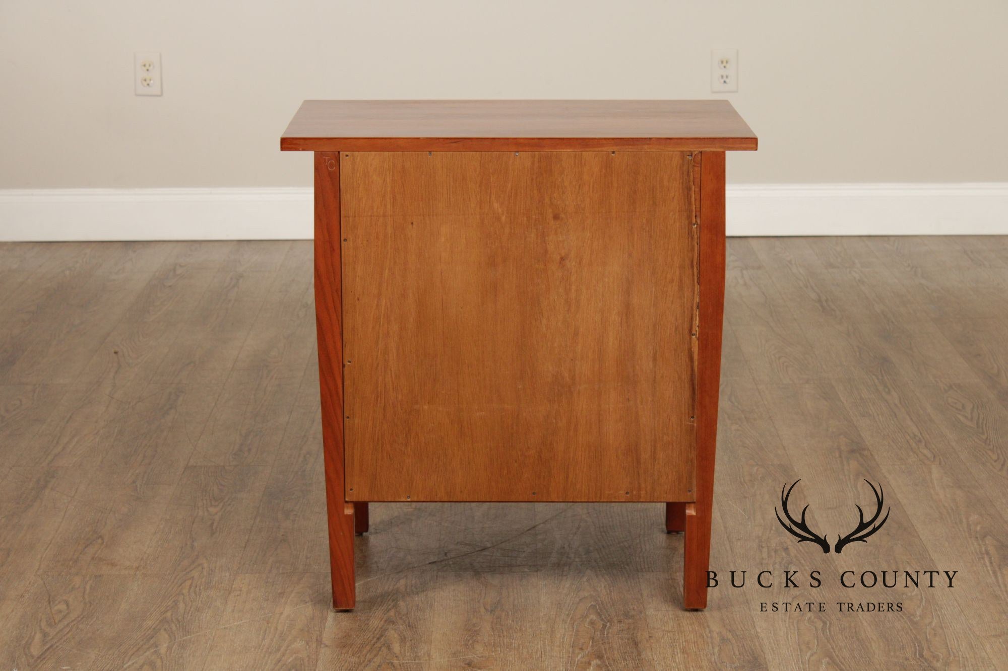 Stickley Mission Collection Pair of Harvey Ellis Three Drawer Cherry Nightstands