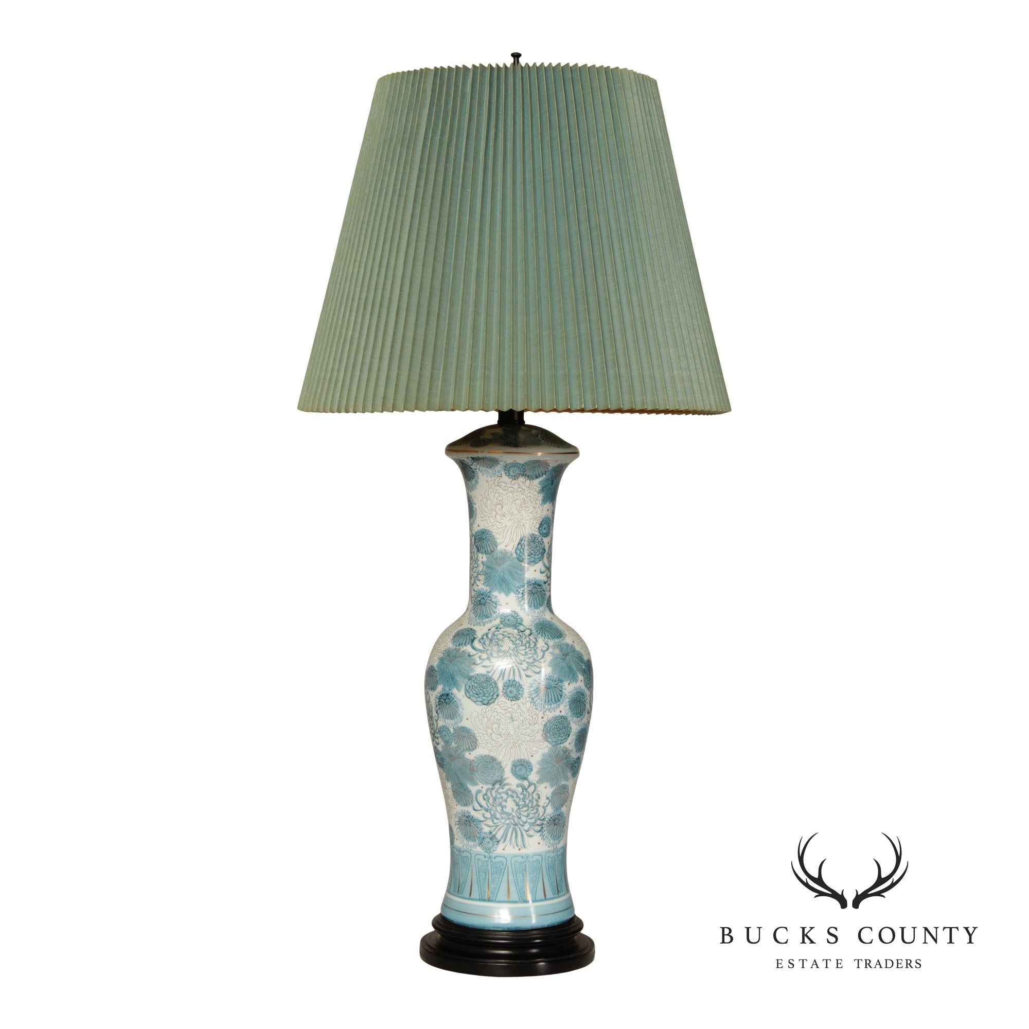 Marbro Lamp Company Asian Style Porcelain Table Lamp