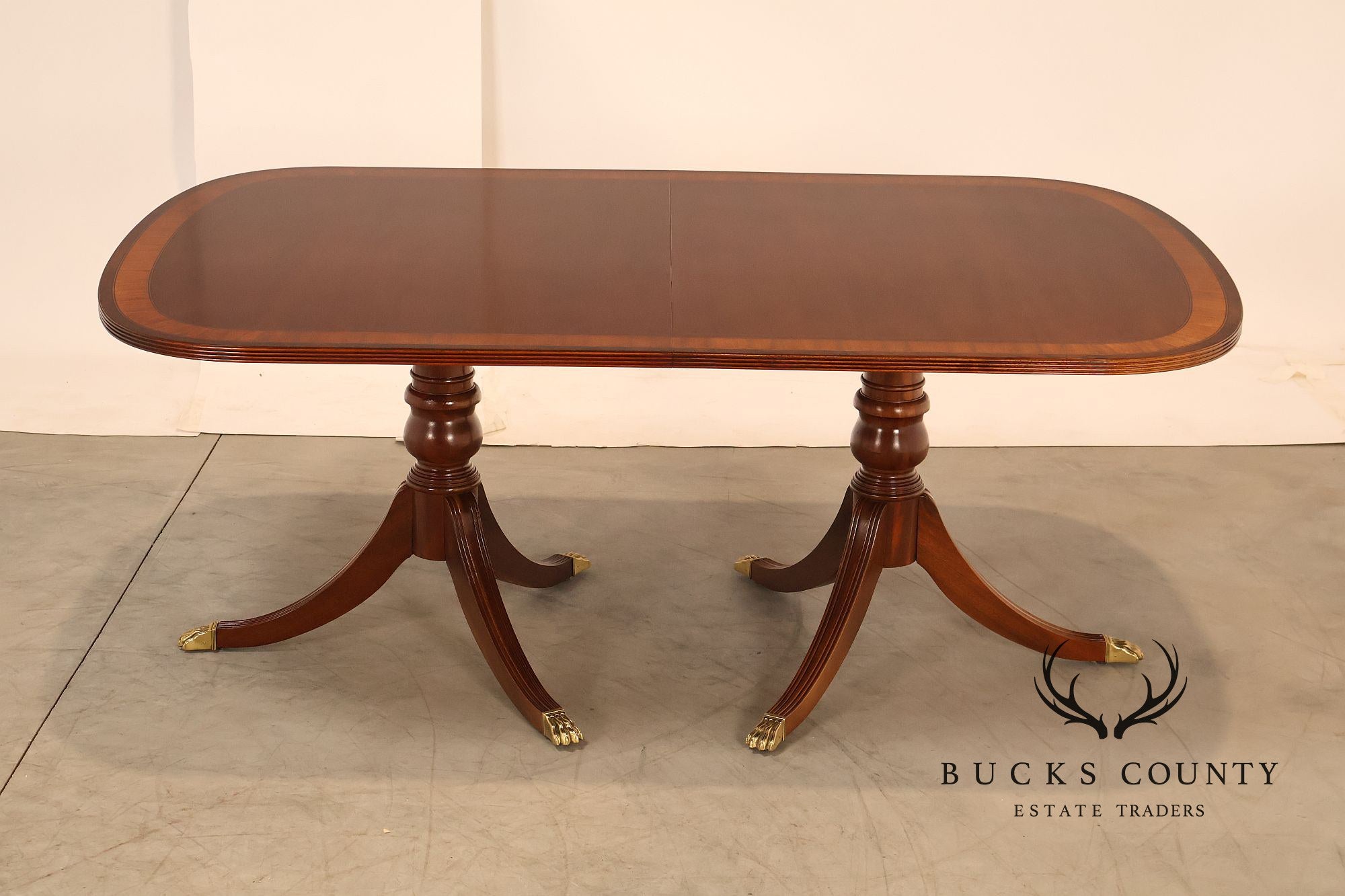 Ethan Allen '18th Century Mahogany' Collection Dining Table