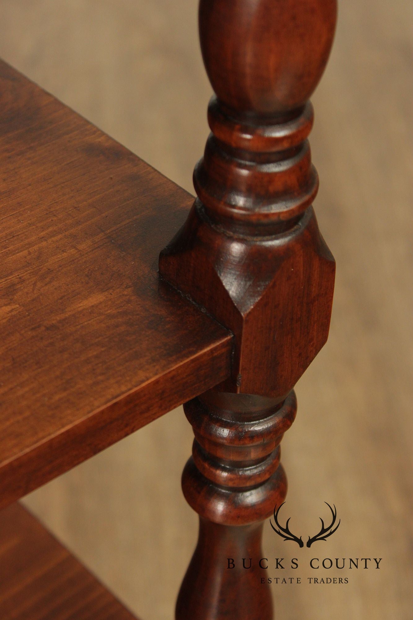 English Traditional Style Pine Bookcase Etagere Lectern