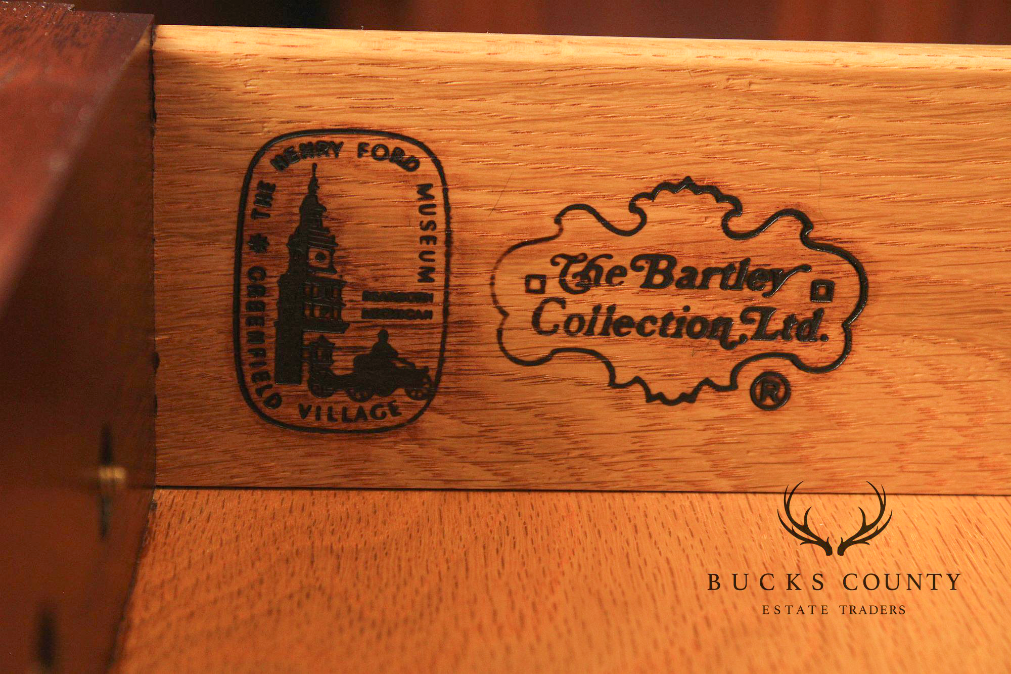 Bartley Collection Mahogany Blockfront Chest of Drawers