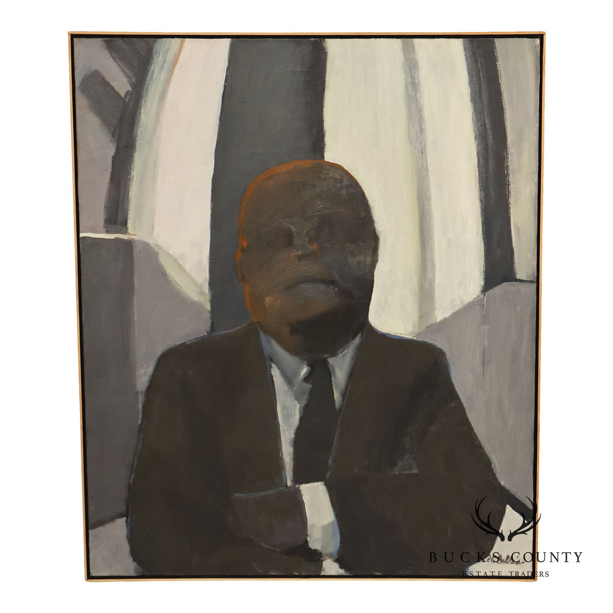 Anne Cooper Dobbins Oil Painting, 'The Master Builder'