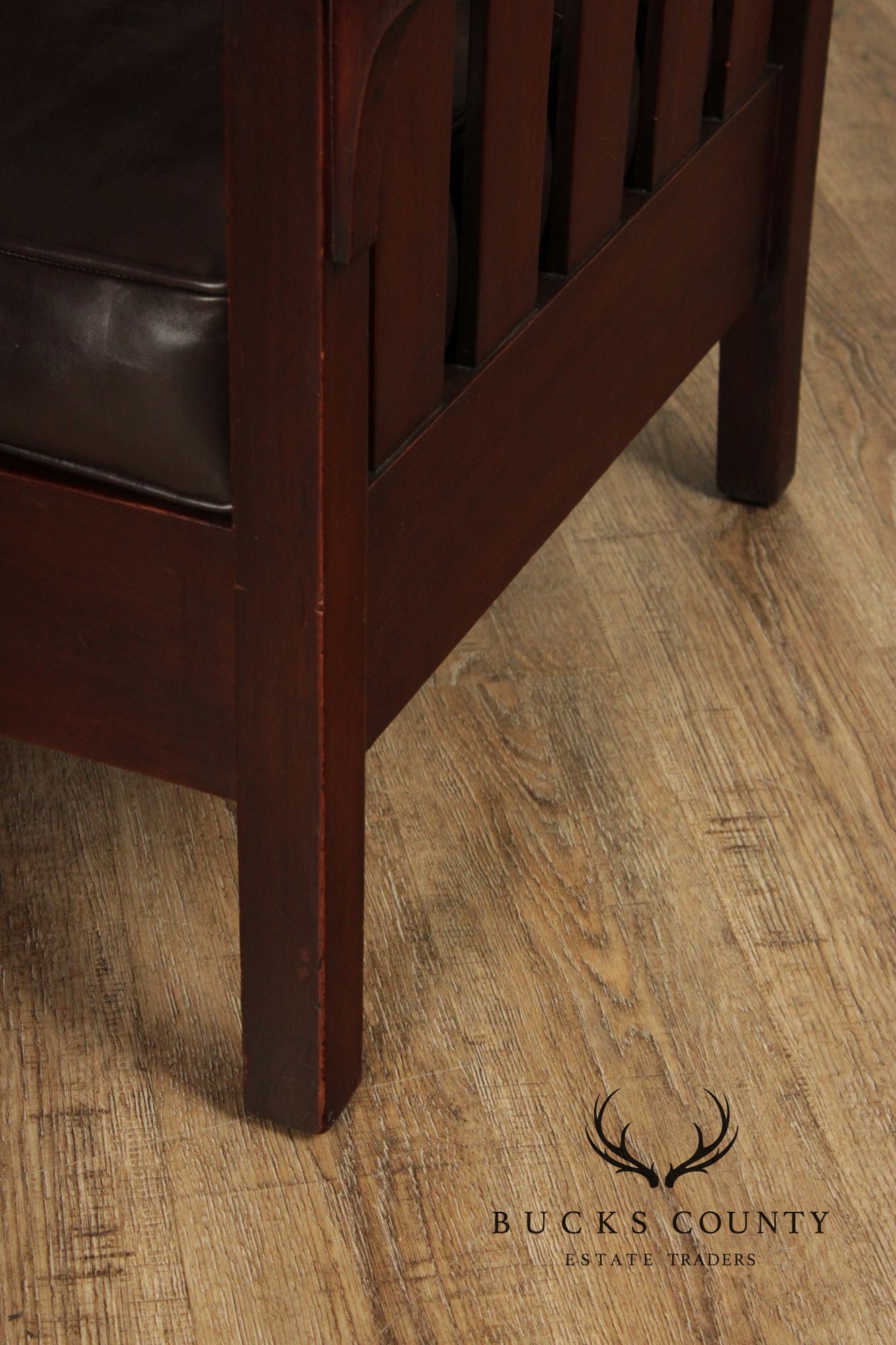 Gustav Stickley Antique Mission Mahogany Armchair