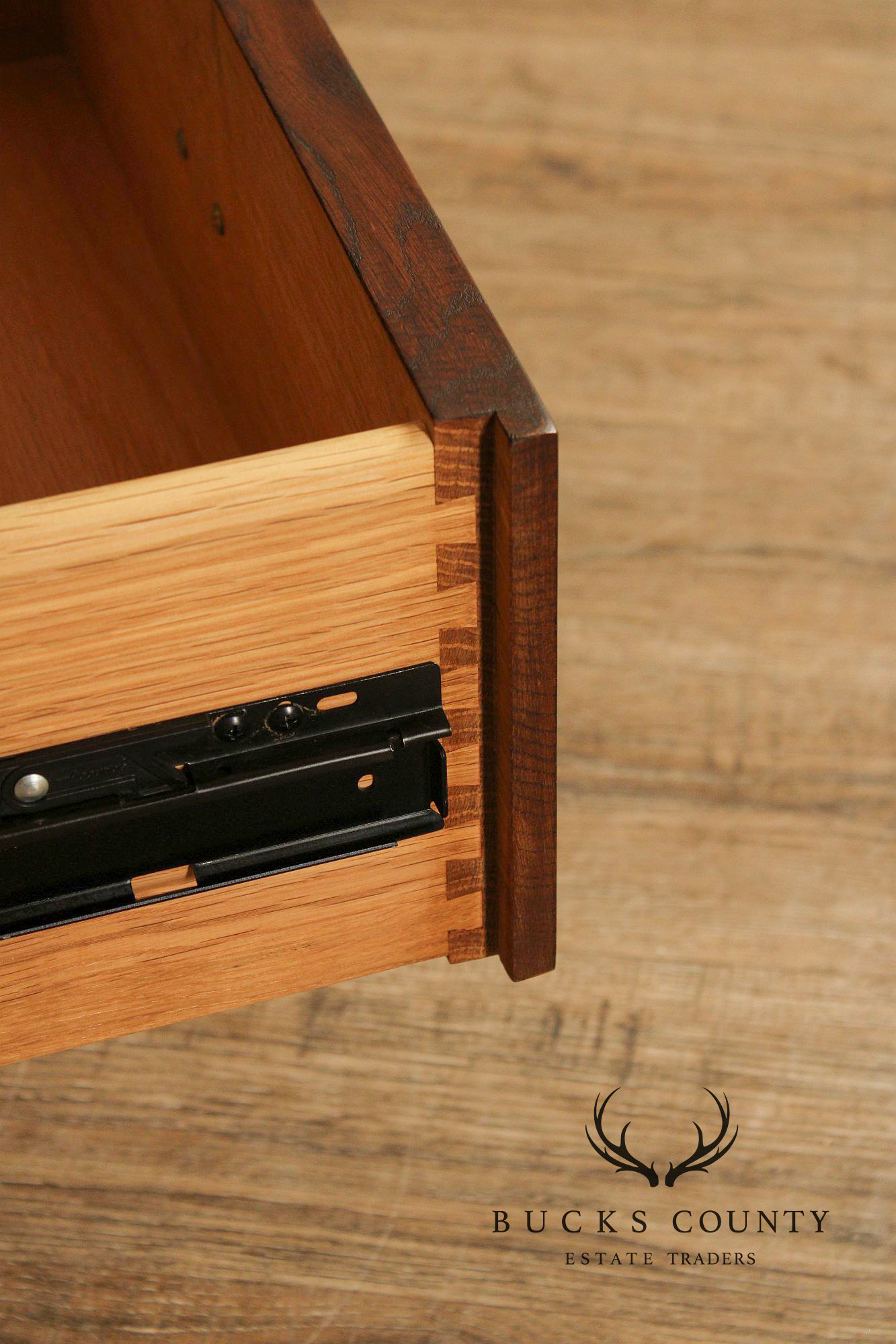 Stickley Mission Collection Oak Single Door Media Cabinet