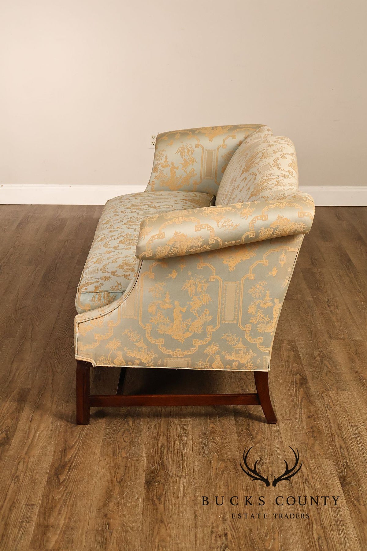 Hickory Chair Chippendale Style Mahogany Sofa