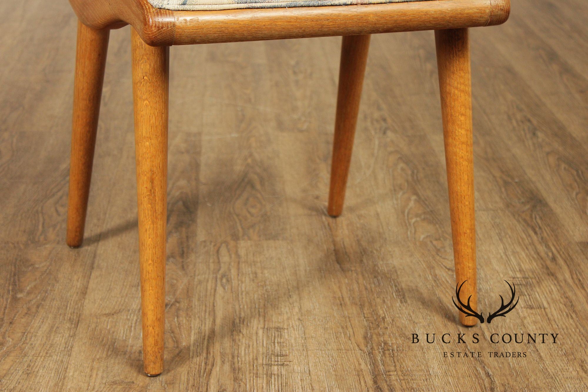 Vintage Mid Century Modern Set Of Six Dining Chairs