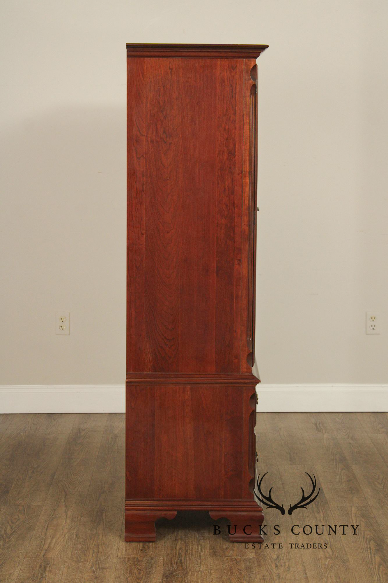 Pennsylvania House Chippendale Style Cherry Armoire