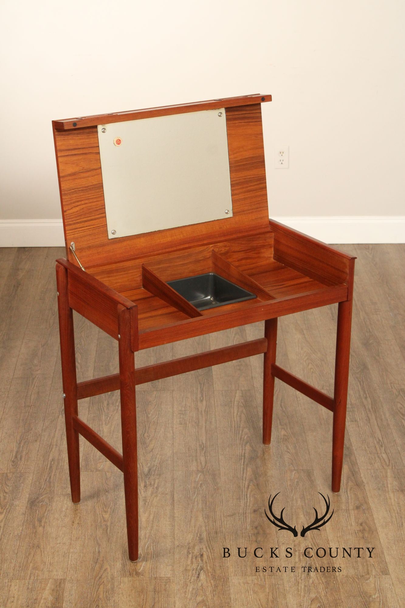 Dyrlund Danish Modern Teak Dressing Table