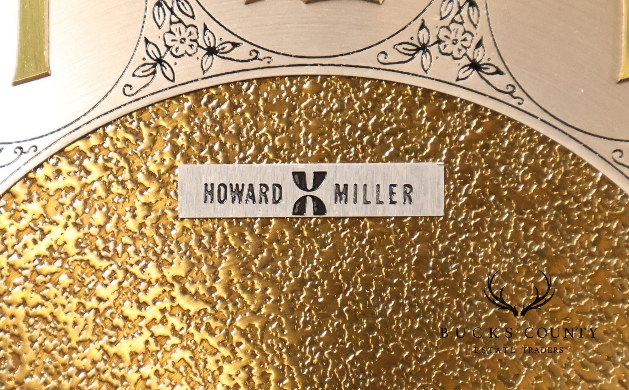 Howard Miller Chippendale Style Cherry Grandfather Grandmother Clock