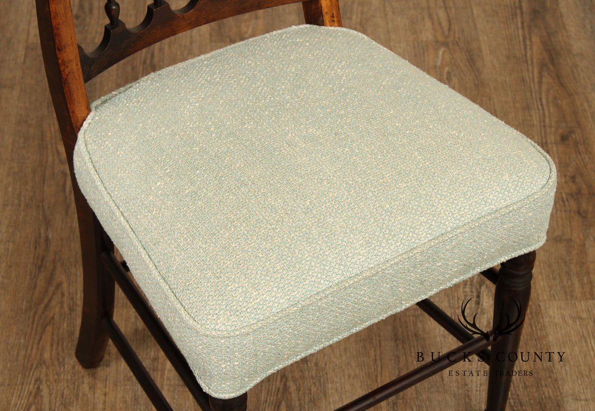 Antique Sheraton Hand Painted Side Chair