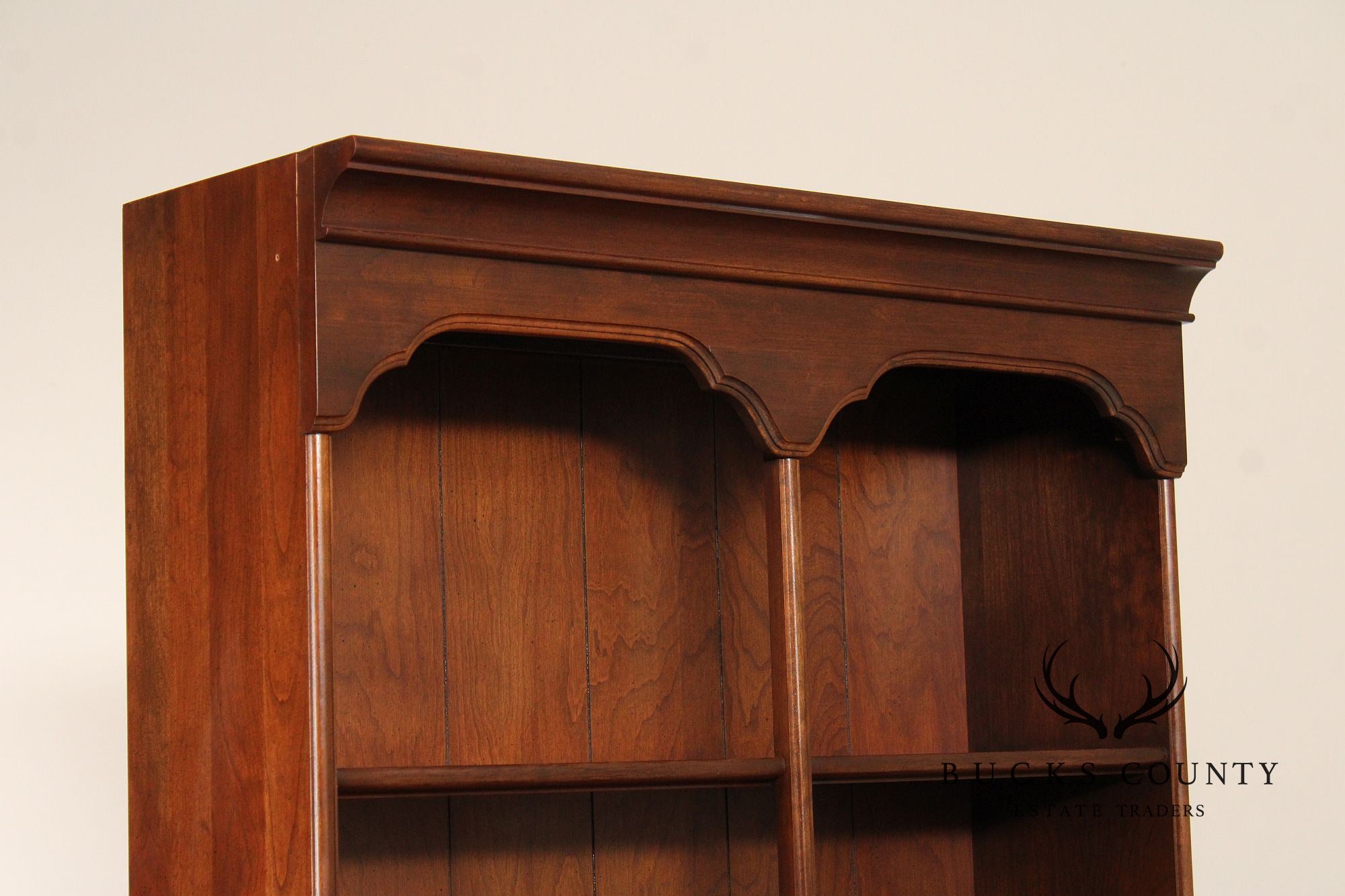 Kling Furniture Vintage Pair of Cherry Bookcases