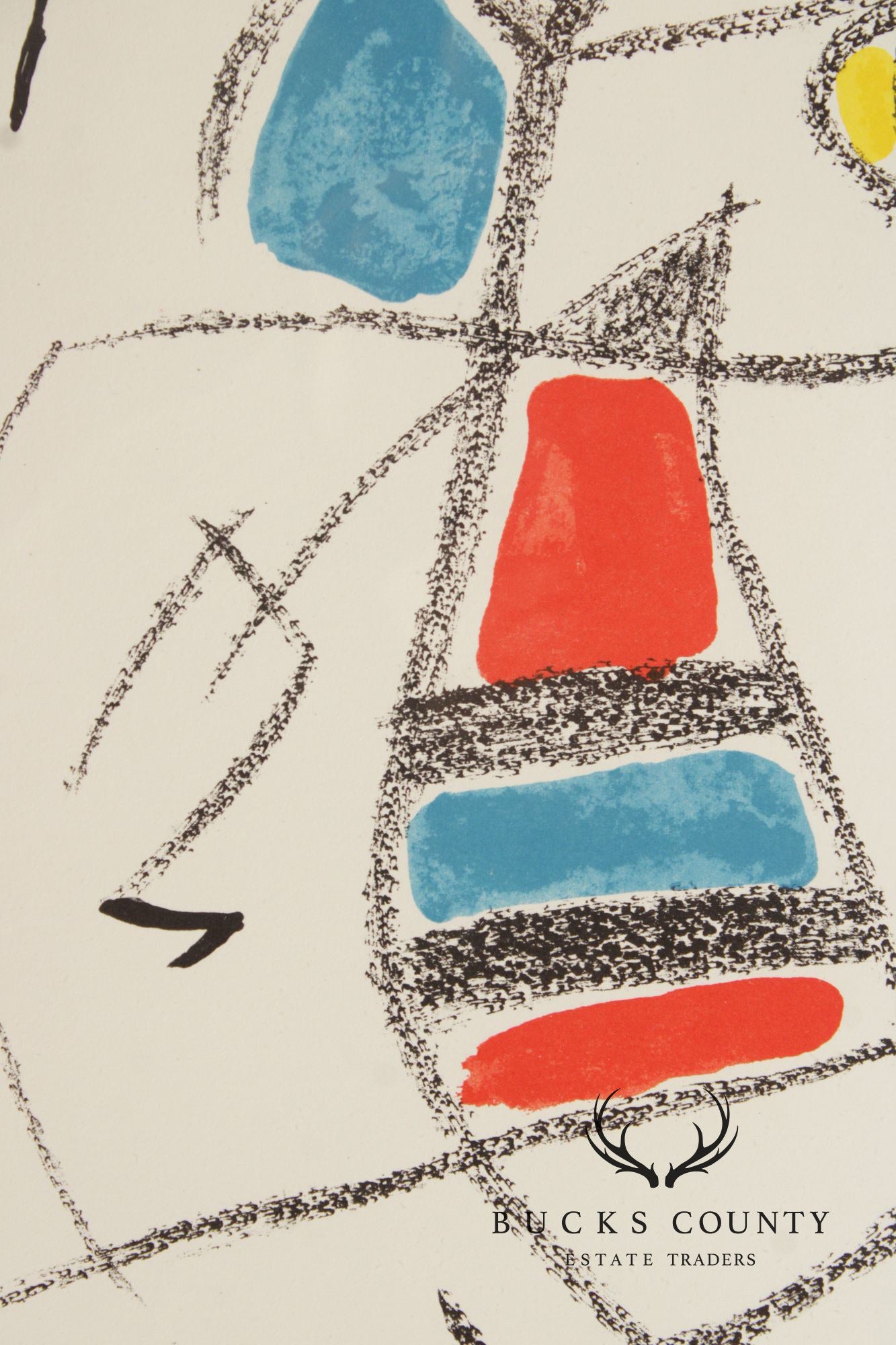 Joan Miró Framed Lithograph, 'Maravillas 8'