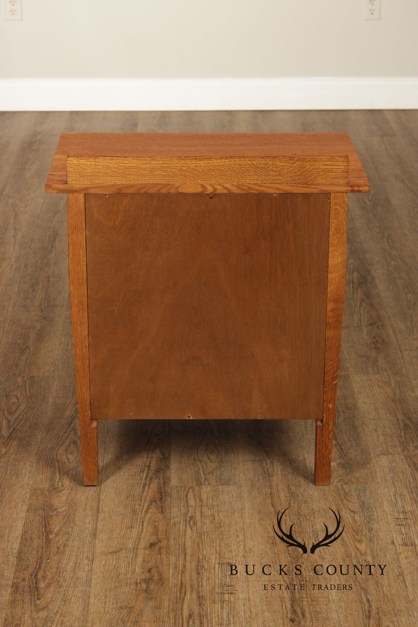Stickley Mission Collection Harvey Ellis Oak Three Drawer Nightstand