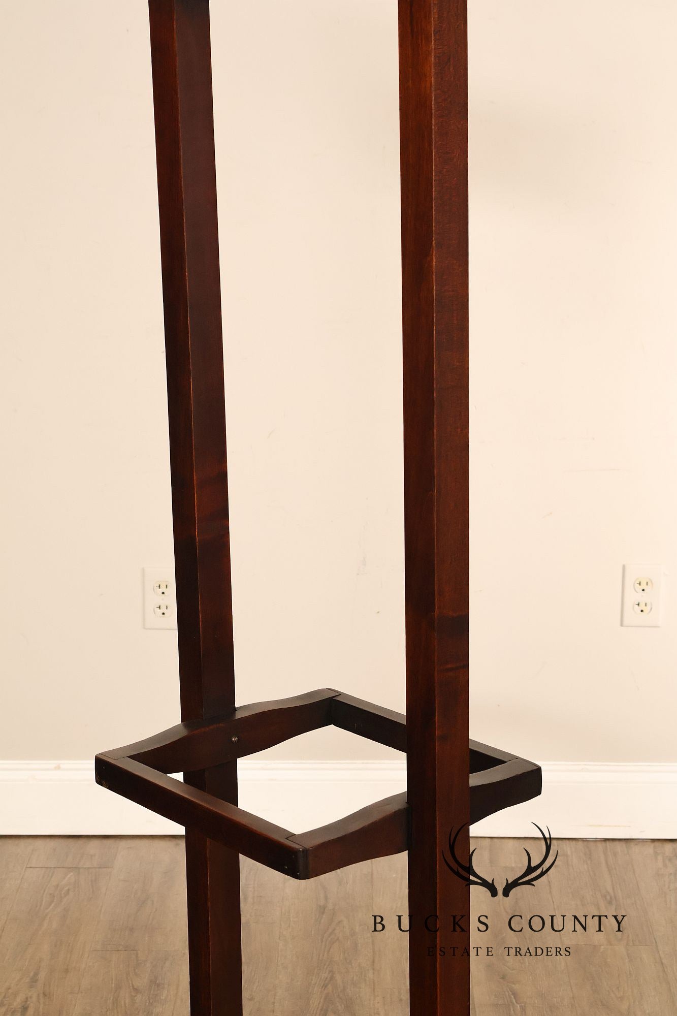 Antique Mission Style Double Sided Coat Rack