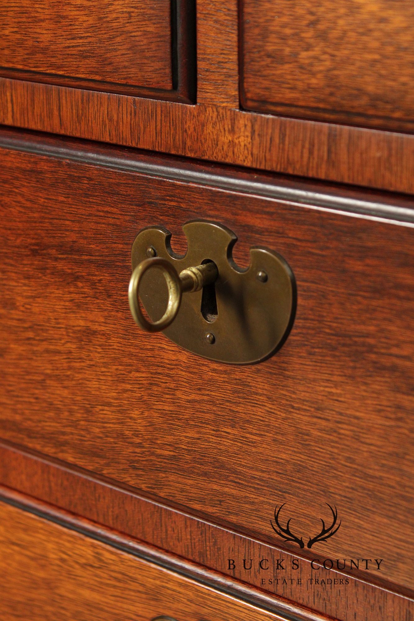 Kittinger Colonial Williamsburg Mahogany Bachelor’s Chest
