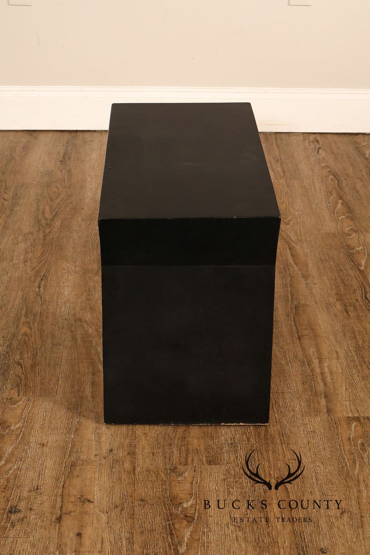 Modern Black Lacquer Bench or Console