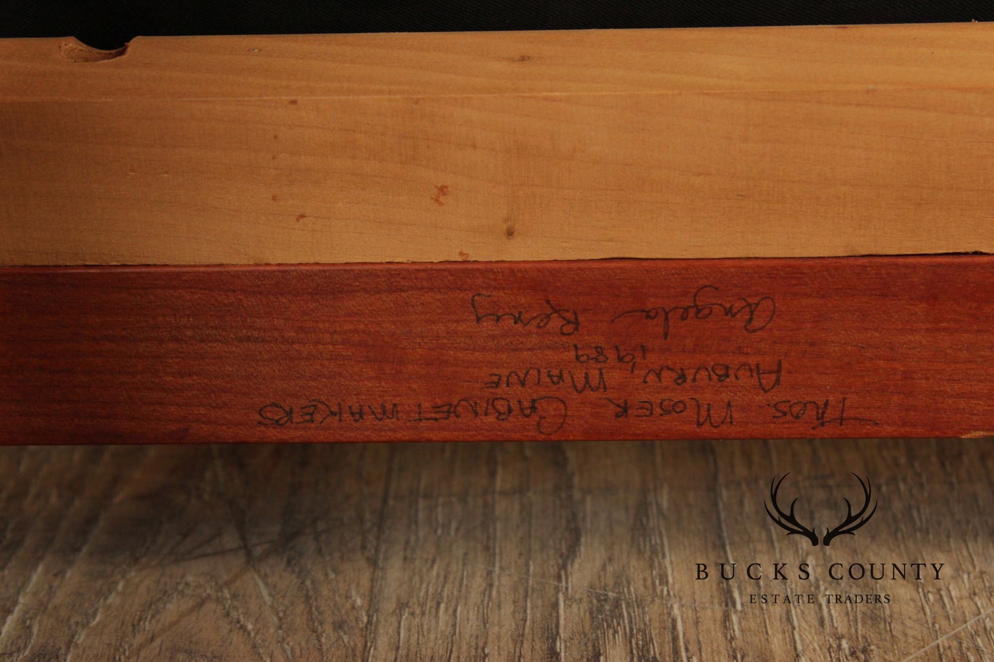 Thomas Moser Mission Style Set Of Six Cherry Dining Chairs