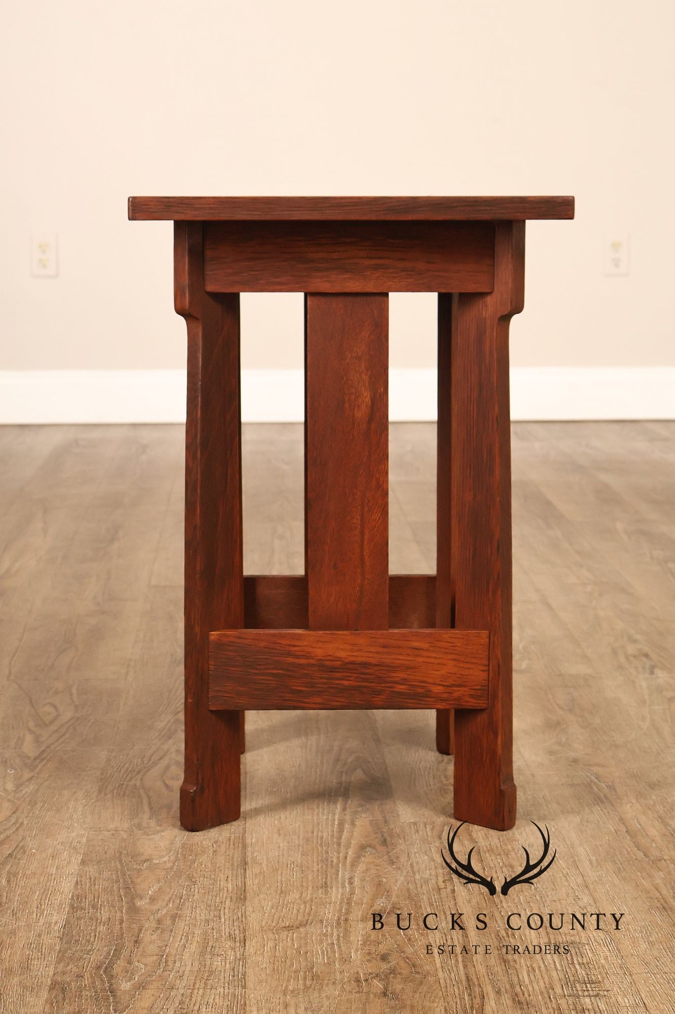 Stickley Brothers Antique Mission Oak Tabouret