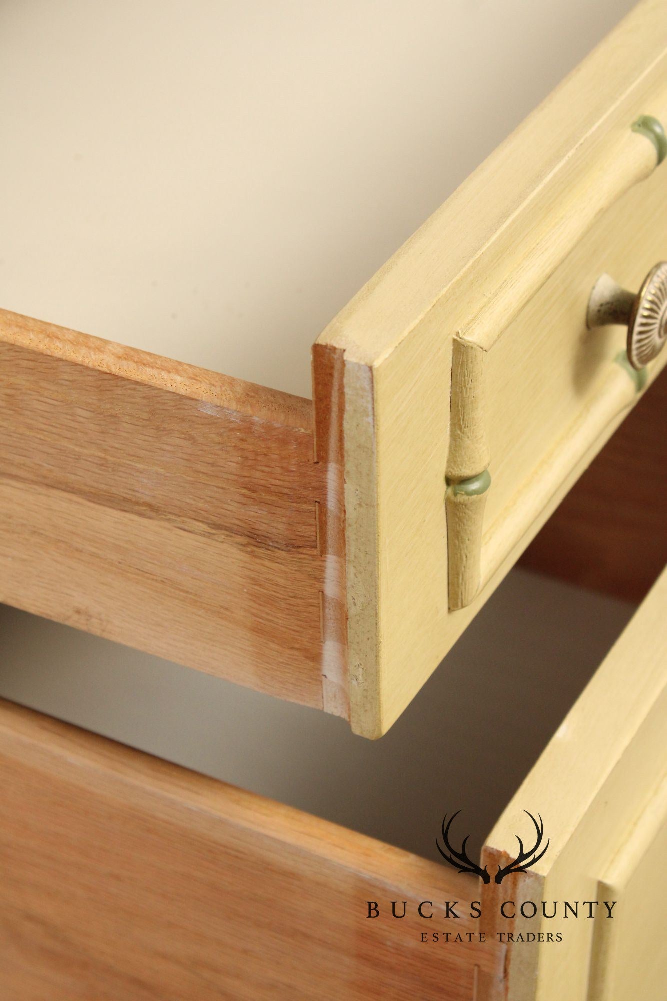 Thomasville Vintage Faux Bamboo Chest of Drawers