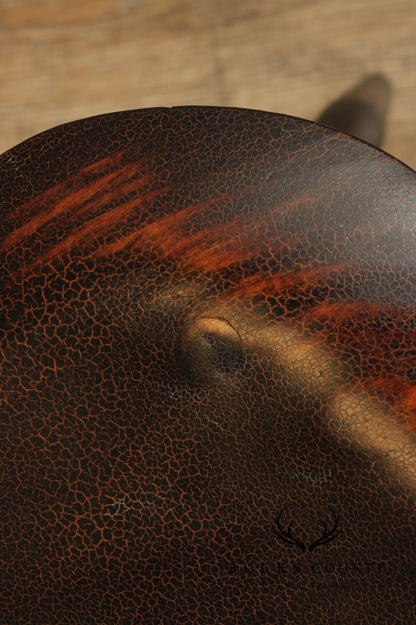 D.R. Dimes Distress Painted Windsor Side Chair