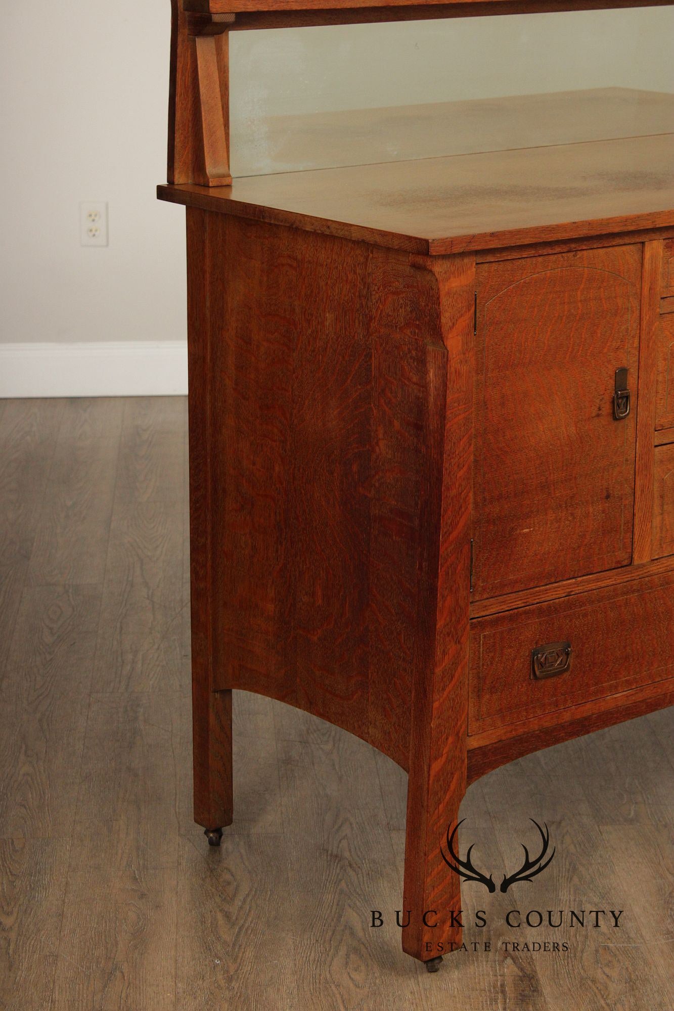 J.K. Rishel Furniture Co.Antique Mission Oak Sideboard