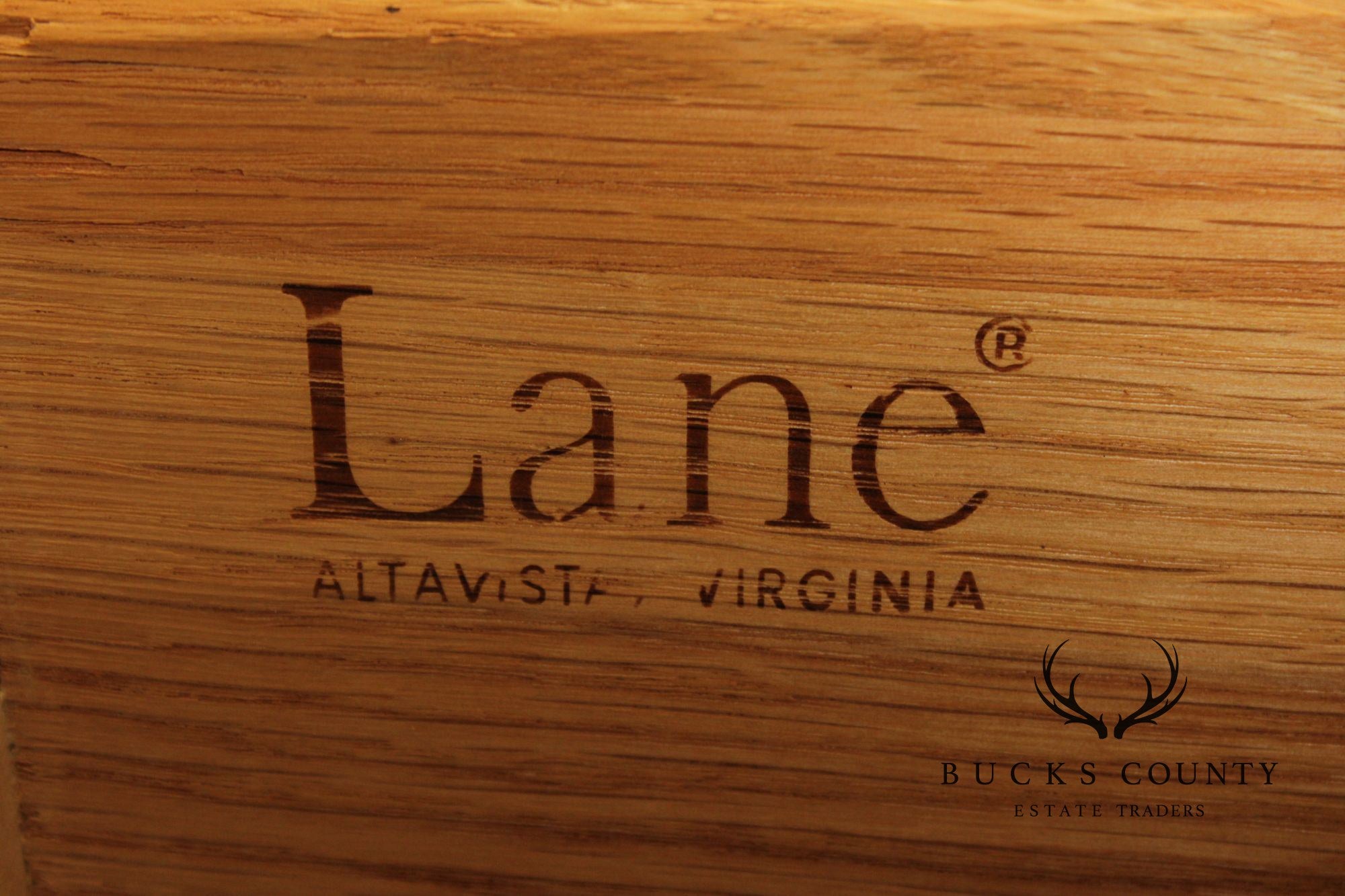 Lane Brutalist Mid Century Walnut High Chest