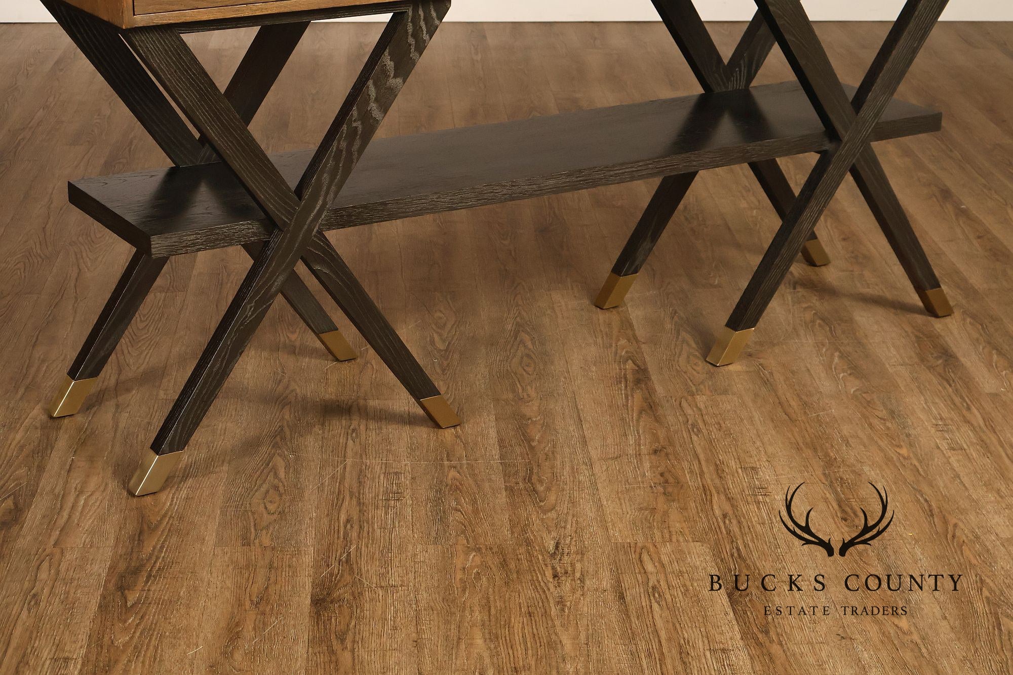 Hickory White Modern Console Table