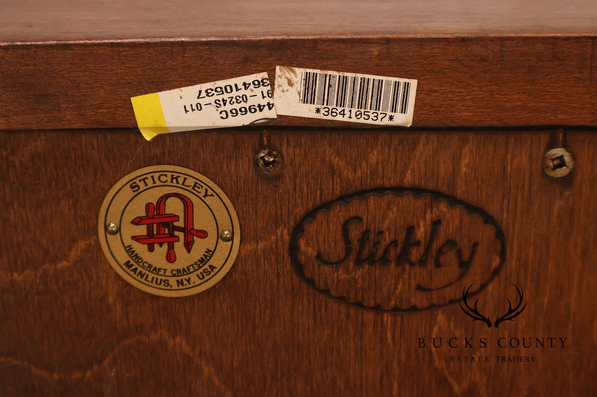 Stickley Mission Collection Cherry Swivel Office Chair