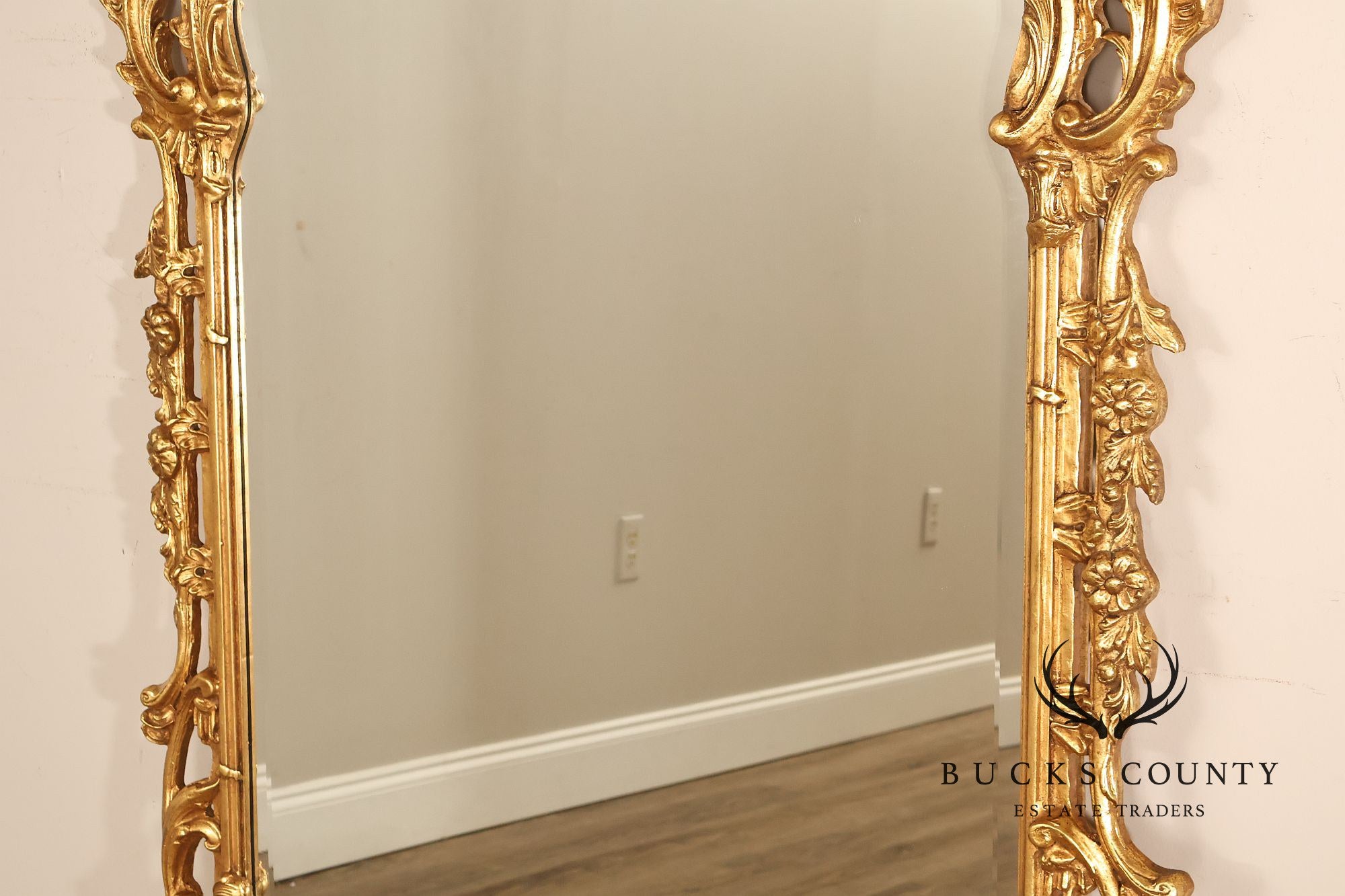 Friedman Brothers Large Giltwood Wall Mirror