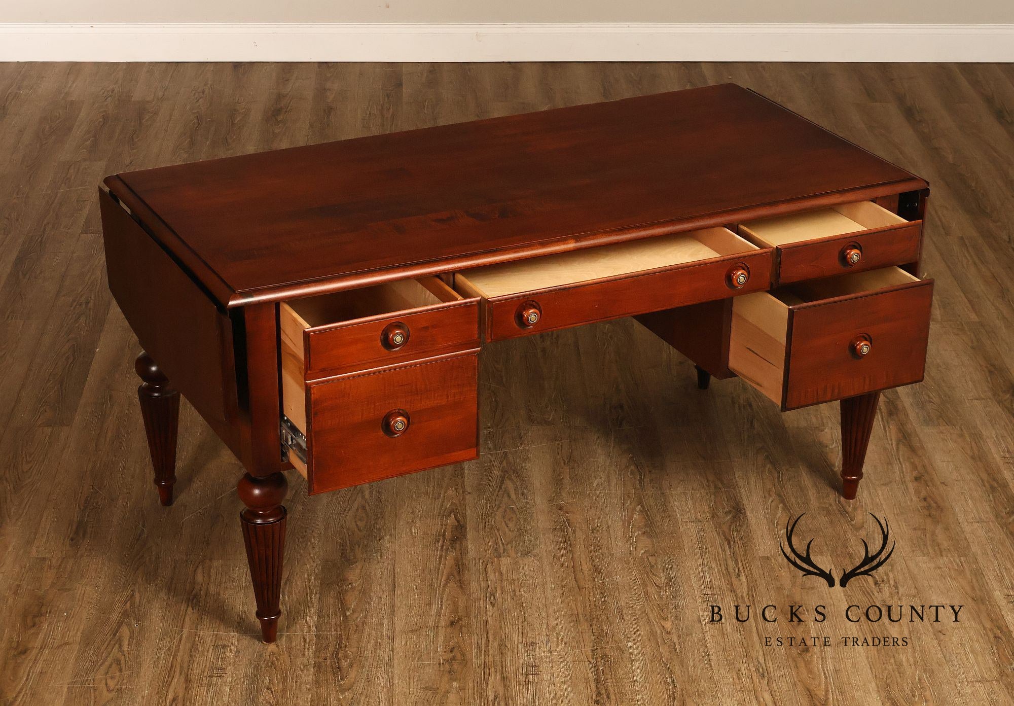 Ethan Allen British Classics Drop Leaf Writing Desk